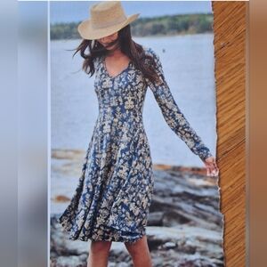 🌻🌼🌸Peruvian Connection Block Print Dress NWT